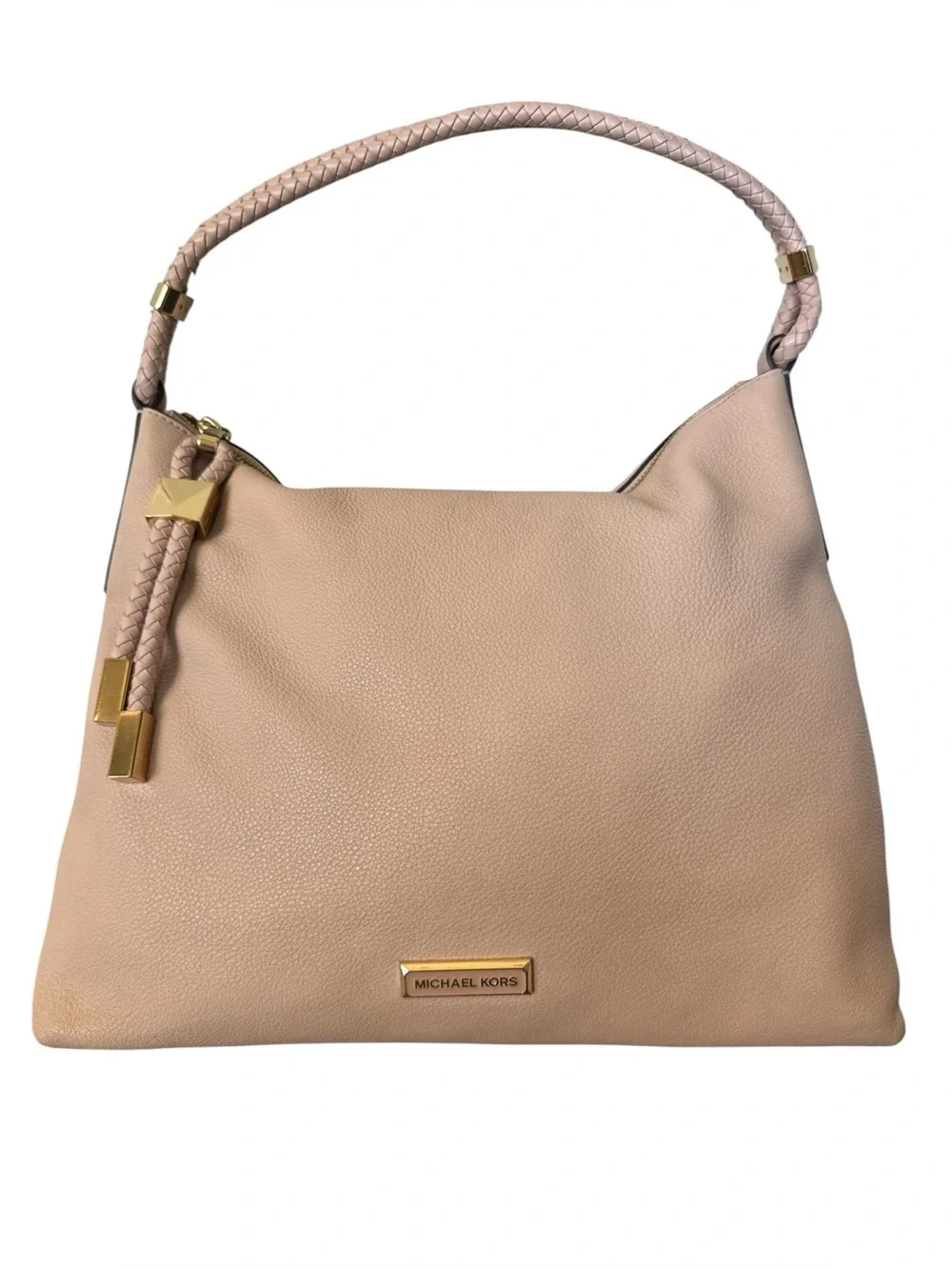 Michael Kors Lexington Taupe Large Shoulder Bag